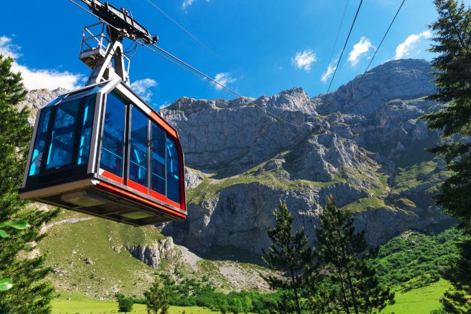 teleferico en cantabria picos de europa