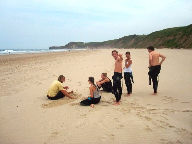 playa de meron elementsurf surfcamp cantabria 