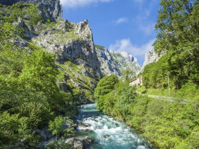 río de los picos de europa