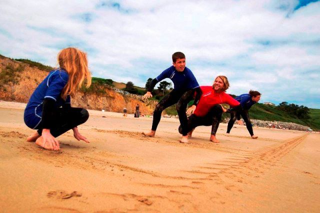 take off training elementsurf surfcamp cantabria