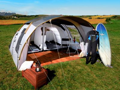 Camping y surf en Oyambre